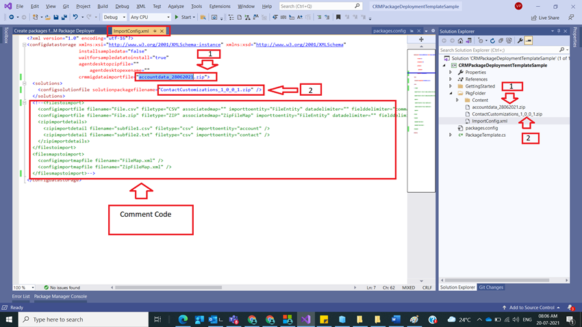 Deploy Packages using Package Deployer Tool in Dynamics 365 CRM